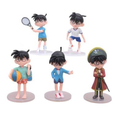 Imagem de Figura de anime Toy Detectives Conans Edogawas x5 11 cm PVC - yiweisai