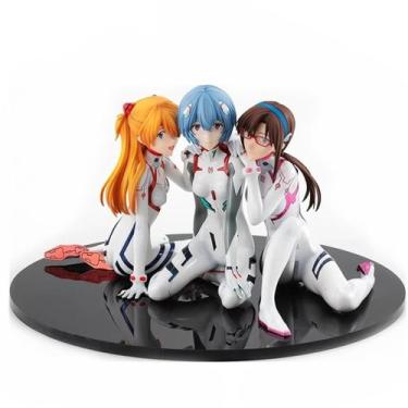 Imagem de Coleção de brinquedos de figuras de anime modelo Ayanami Rei 8cm - yiw