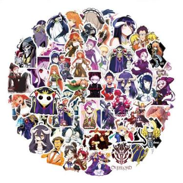 Imagem de Pacote de adesivos Overlords Anime Waterproof Vinyl 50 unidades - yiwe