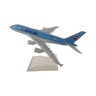 Imagem de JASON TUTU 16cm Coreano Air Boeing 747 Modelo Avião Diecast Metal Aviõ