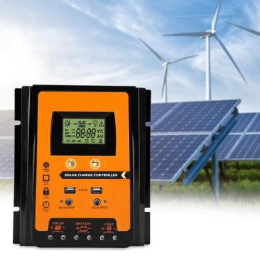 Imagem de Controlador de carga solar MPPT Yosoo Health Gear 30A/50A/70A