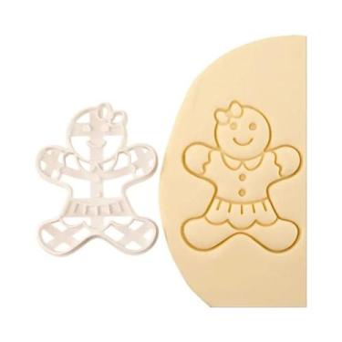 Imagem de Conjunto De Cortadores De Biscoito De Homem De Gengibre De Natal 1 Peç