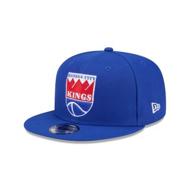 Imagem de BONE NEW ERA 950 KANSAS CITY KINGS NBA HARDWOOD CLASSICS AZUL-Masculino
