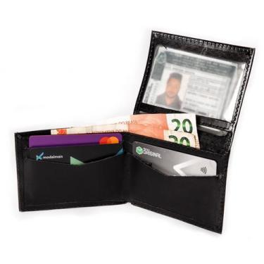 Imagem de Carteira Porta Cartão Esportivo Premium Modelo L Porta Cnh - Okezzi, P