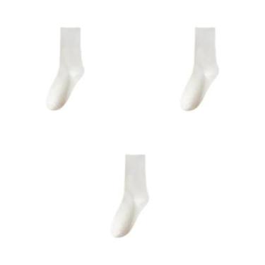Imagem de Meias Femininas De Algodão Sem Costura, Macias, Anti-Pilling, Respiráv