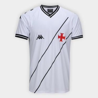 Imagem de Camisa Vasco Supporter Tradition Kappa Masculina-Masculino