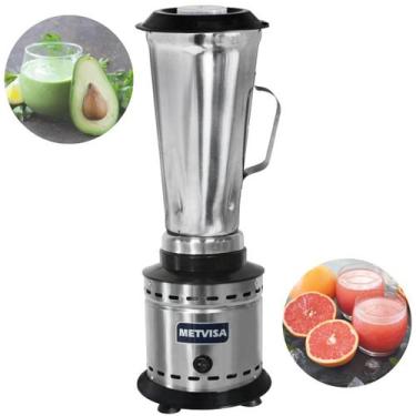 Imagem de Liquidificador Alta Rotação Industrial 2 Litros LAR2 Metvisa, 110V