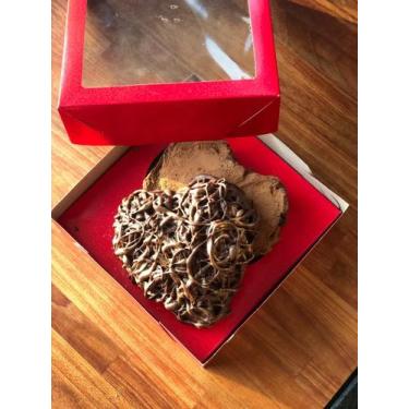 Imagem de Kit Coração: VC15+Berço coração (200g) com 20 Cor:Branca - Kaiambá Emb