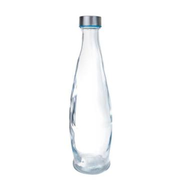 Imagem de Garrafa de vidro com tampa hermética 1litro - Casita, Azul