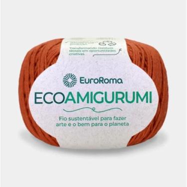 Imagem de Linha EcoAmigurumi 254 m - EuroRoma, 710 Telha