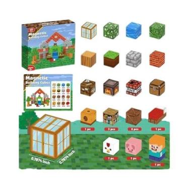 Imagem de Blocos Magnéticos De Construção Para Crianças, Brinquedo Sensorial Com