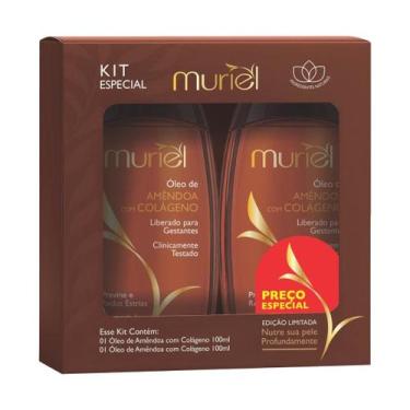 Imagem de Kit Óleo Corporal Amêndoa com Colágeno 100ml cada - Muriel