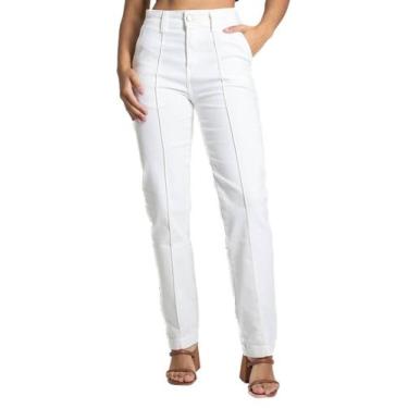 Imagem de Calça Sarja Sawary Reta - 282713 - off whitebr 38, Branco, 38