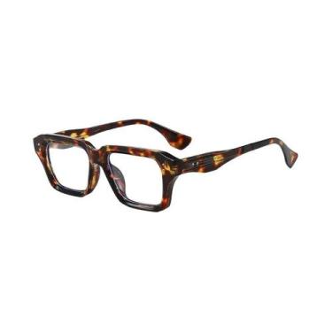 Imagem de Óculos De Sol Unissex Anti Luz Azul Com Design De Flecha Quadrada, Mod