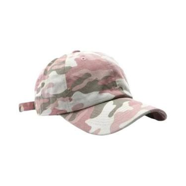 Imagem de Boné De Camuflagem Unissex Para Caminhada, Estilo Baseball, Algodão Nã