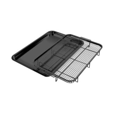 Imagem de Conjunto De Panelas Antiaderentes De Aço Inoxidável Preto, Frigideira,