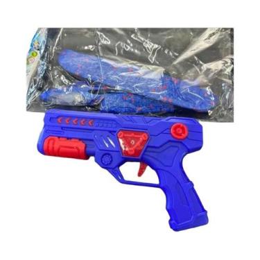 Imagem de Brinquedo De Avião De Espuma Para Crianças Com Lançador De Arma De Eje