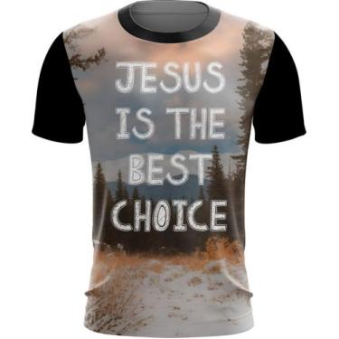 Imagem de Camiseta Dryfit Jesus is the Best choice Bíblia Gospel 1 - Kasubeck St