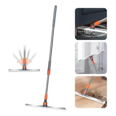 Imagem de Rodo Vassoura Mágica Silicone Limpa Fácil Vidro Piso Chão - Congratula