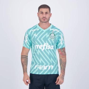 Imagem de Camisa Puma Palmeiras Goleiro II 2024 Patch Libertadores, P