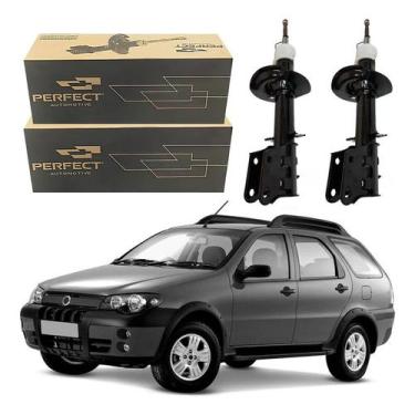 Imagem de Par Amortecedor Dianteiro Palio Adventure 1.8 8v 2004 A 2010 - Perfect