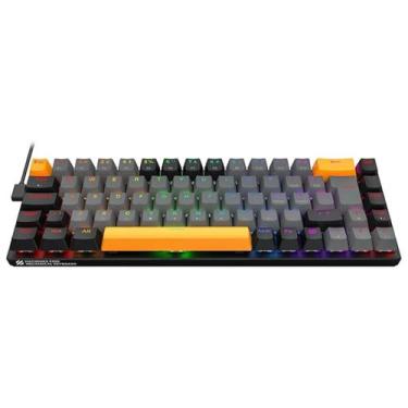 Imagem de Teclado Mecânico Machenike K500-B68 RGB ABNT2 Red HotSwap