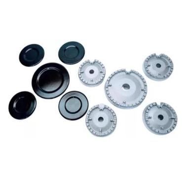Imagem de 5 Espalha Chama 5 Queimador Defendi Fogão Cooktop Casavitra