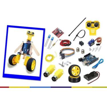 Imagem de Robô Ardudroide DIY - Kit de Robótica Educacional com Arduino para Est