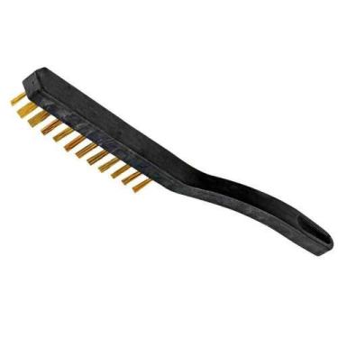 Imagem de Escova de Aço 3 Carreiras 22MM X 24MM com Cabo Plástico Anatômico Pret
