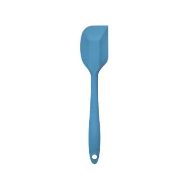 Imagem de Espátula de Silicone 21cm Azul Oikos, Azul