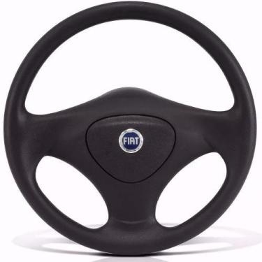 Imagem de Volante Modelo Palio Fire Emblema Azul 2004 a 2014 - MAS Injeções