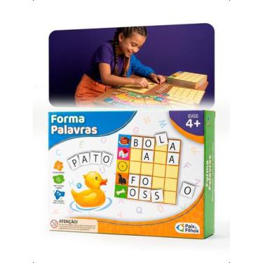 Imagem de Jogo Forma Palavra Infantil Educativo Alfabetização Didático - Klizz