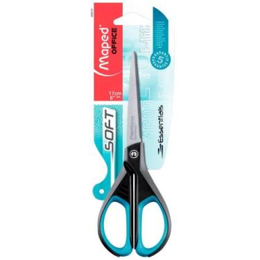 Imagem de Tesoura 17cm Essentials Simetrica Soft - Maped