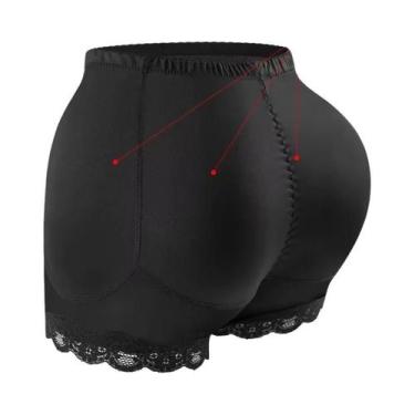 Imagem de Calcinha Modeladora plus Size Sexy Com Efeito Levanta Bumbum E Control