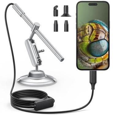 Imagem de Microscópio Digital Teslong MS100-C 10X-200X USB-C