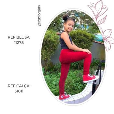Imagem de Calca Legging K2b Original Meninas Tecido Grosso Infantil 4 A 16 ANOS,