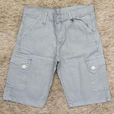 Imagem de Bermuda cargo cinza masculina - Supreme 