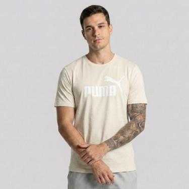 Imagem de Camiseta Puma Ess No 1 Logo Branca, EG