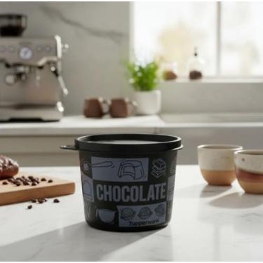 Imagem de Tupperware Redondinha 500ml, Chocolate