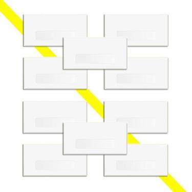Imagem de Envelope C Janela Branco ofício 114x229 75 Gr Kit 1000 - Celucat
