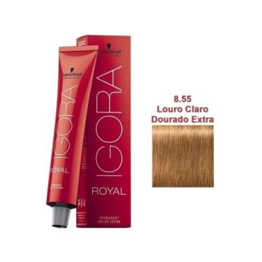 Imagem de Tintura Igora Royal 8.55 Louro Claro Dourado - Schwarzkopf