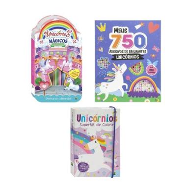 Imagem de Livro - Meu superkit de arte & criatividade! Unicórnios mágicos - Todo