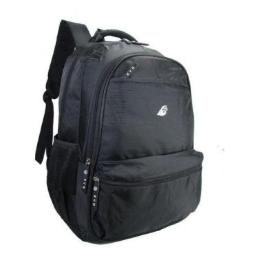Imagem de Mochila Bolsa Feminina Escolar Juvenil Adulto Impermeável - KVN, Preto