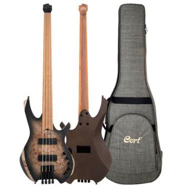 Imagem de Contra baixo elétrico cort space4 4 cordas sdb c/ bag