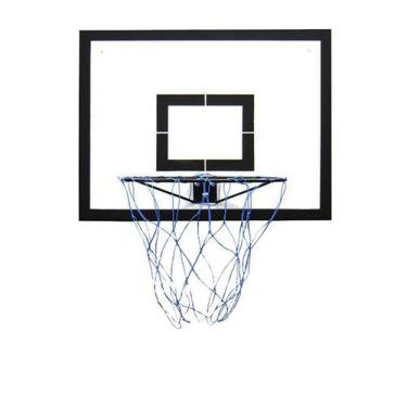 Imagem de Tabela de Basquete Infantil 65x50 Com Aro e Rede Nylon Klopf