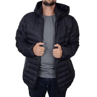 Imagem de Jaqueta Masculina Alpelo Plumas Duck Down Impermeavel Preta - 402000, 