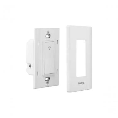 Imagem de Interruptor Smart Wi-Fi EWS 101 I Controle por Aplicativo IZY para Lâmpadas Residencial e Comercial Intelbras