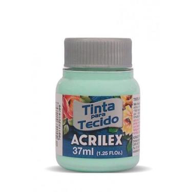 Imagem de Tinta de tecido 37ml Acrilex -Erva Doce 989 Tinta de tecido 37ml Acril