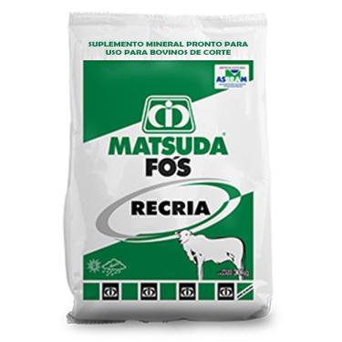 Imagem de Sal Mineral Para Gado de Corte Recria Fós Recria Matsuda