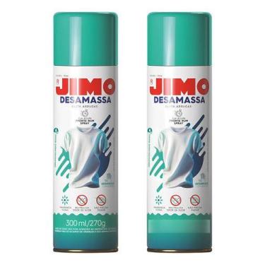 Imagem de Kit 2 Jimo Desamassa Roupas 300ml - Passa Fácil Sem Ferro